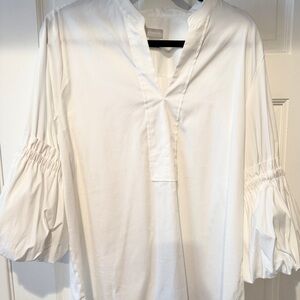Chico's Elegant Cream Blouse